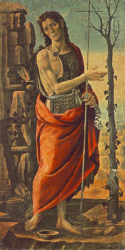 JACOPO del SELLAIO Saint John the Baptist sf china oil painting image